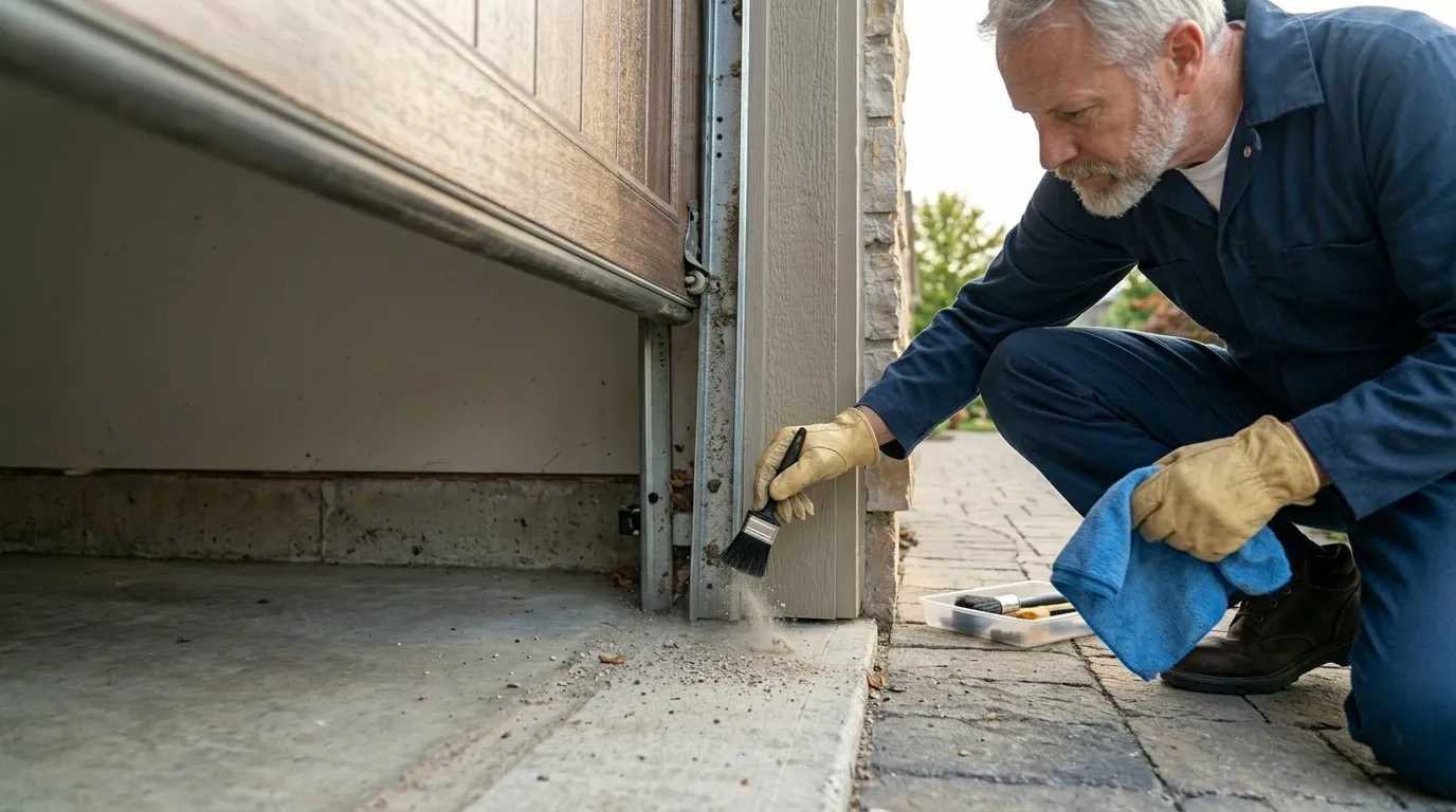 Garage door maintenance in Carrollton, TX
